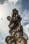 Alabaster sculptures at a palace in Valencia, Spain