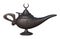 Aladdin lamp with clipping path