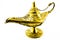 Aladdin`s magic genie lamp