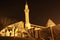 The Alaeddin Mosque at night, Konya.