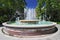 Alameda Park fountain in city of Marbella on Costa del Sol in Spain