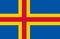 Aland Islands flag