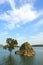 The Alange reservoir panoramic view, Badajoz province, Extremadura, , Spain