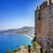 Alanya City, Turkey. View from the top observation deck.