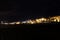 Alanya sea beach shoreline lights.