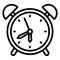 Alarm clock, campaign timing Vector icon which can easily modify