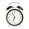 Alarm clocks - black bell alarm clock isolated