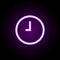 alarm later icon. Elements of web in neon style icons. Simple icon for websites, web design, mobile app, info graphics