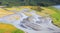 Alaska Braided Glacial River Delta In Lake Clark National Park