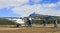 Alaska Bush Plane Beach Landing With People