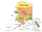 Alaska County Map