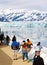 Alaska Cruise Passengers at Hubbard Glacier