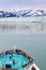 Alaska Cruise Ship at Hubbard Glacier