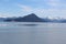 Alaska Ferry with Kadin Island and Castle Mountain