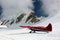 Alaska, Glacier landing at Don Sheldon Amphitheater in Denali National Park Alaska