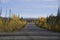 Alaska Highway Canada Gravel Road