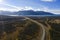 The Alaska Highway and Kluane Lake