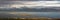 Alaska - Homer Spit at Sunset Panorama