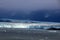 Alaska, Hubbard Glacier in the morning, United States