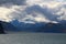 Alaska, Makushin Volcano on Unalaska Island, Aleutian Islands, United States
