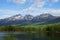 Alaska Mountains and Lake, Palmer Hays Flats