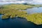 Alaska Prince of Wales island aerial view