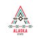 Alaska state ethnic logo