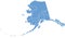 Alaska State map by counties