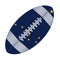 Alaska State USA Football Flag