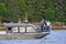 Alaska - Whale Watching Bow of Small Boat Juneau