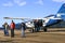 Alaskan Bush Plane With People