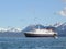 Alaskan ferry in the Kachemak Bay