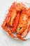 Alaskan king crab legs