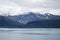 Alaskan Landscape with Snow Capped Mountains