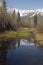 Alaskan Mountains and Calm Pond