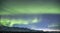 Alaskan twilight Northern Lights show