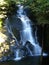 Alaskan waterfall long exposure background