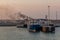 ALAT, AZERBAIJAN - JUNE 5, 2018: View of Alat ferry terminal, Azerbaij