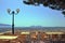 Albania, Vlore/ Vlora, cityscape seen from Kuzum Baba hill.