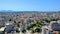 Albania, Vlore/ Vlora, panoramic cityscape seen from Kuzum Baba hill