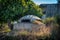 Albanian bunker near the coast of Vlore, Albania