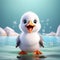 Albatross Amazement: 3D Rendering Delight