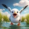 Albatross Amazement: 3D Rendering Delight