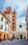 Albenga Cathedral and Square-Savona,Liguria,Italy