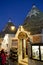 Alberobello, Italy - August 14, 2016: Shop in the trulli of alberobello at sunset