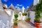 Alberobello, Puglia, Italy: Typical houses built with dry stone