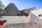 Alberobello, Puglia. Urban landscape with the trulli, original and ancient houses of this region