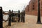 The Albert Dock, waterfront, in Liverpool in the UK