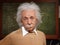 Albert Einstein at blackboard dashboard