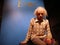 Albert Einstein wax statue